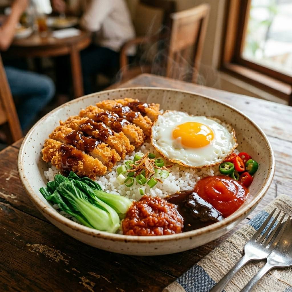 Rice Bowl Ayam Fillet Saos Teriyaki Rice Bowl Mantul